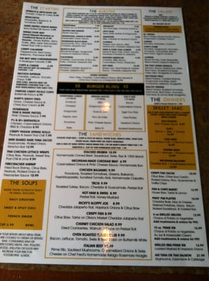 Menu photo 8 Pints and Quarts Muskegon, MI Menu photo 8 Pints and Quarts Muskegon, MI