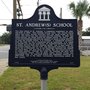 Photo of St. Andrews School Historical Marker