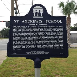 St. Andrews School Historical Marker - St. Andrews School Historical Marker in Panama City