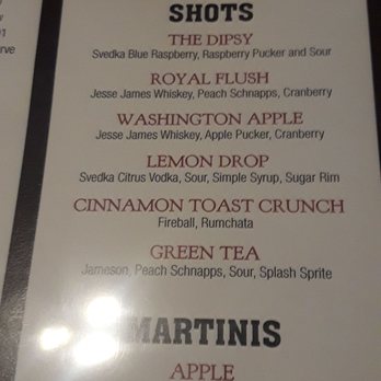Ralph's Tavern - Shots menu - New American Near Me - Kennesaw, Georgia Ralph's Tavern - Shots menu - New American Near Me - Kennesaw, Georgia