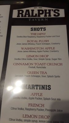 Menu photo 5 Ralph's Tavern Kennesaw, GA Menu photo 5 Ralph's Tavern Kennesaw, GA