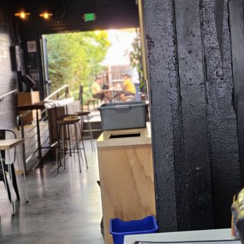 Black Plague Brewing - View to the backyard - Beer Bar Near Me - Escondido, California