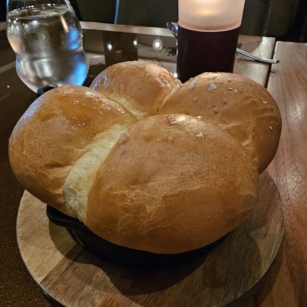 Atlas Steak + Fish - bread complementary - Steakhouses Near Me - Burnaby, British Columbia