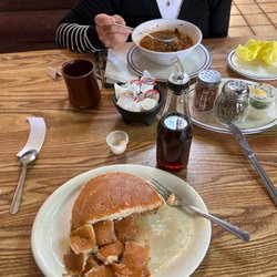 Domingo's Cafe - Menudo, pancakes and eggs