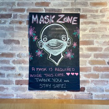 Bridgehead - a mask zone sign on a brick wall - Coffee & Tea Near Me - Ottawa, Ontario Bridgehead - a mask zone sign on a brick wall - Coffee & Tea Near Me - Ottawa, Ontario