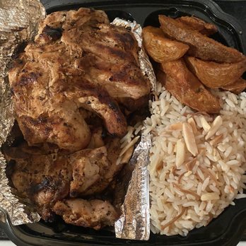 La Pita - 1 1/4 deboned chicken for $28 with 6 fries and 1 cup of rice - Middle Eastern Near Me - Dearborn, Michigan