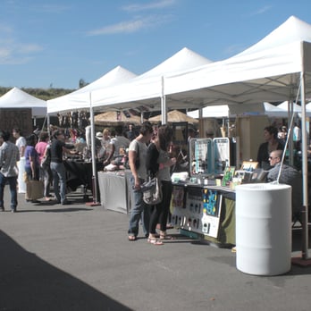 Unique Markets - outside the hangar - Festivals Near Me - Los Angeles, California