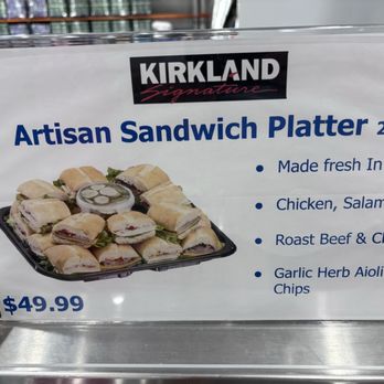 Costco - Delicious sandwich tray. Cut the sandwiches in half for a finger food party and double the value. - Wholesale Stores Near Me - Louisville, Kentucky Costco - Delicious sandwich tray. Cut the sandwiches in half for a finger food party and double the value. - Wholesale Stores Near Me - Louisville, Kentucky