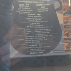 Portland Kettle - The menu
