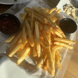 Fries so crispy
