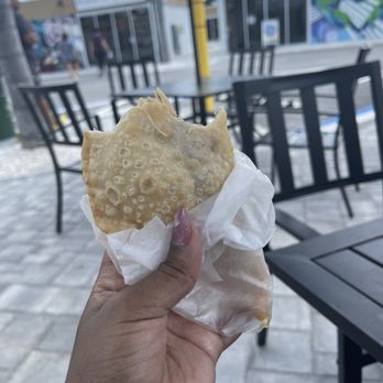 La Creación Express - Good size empanada - Latin American Near Me - Wesley Chapel, Florida