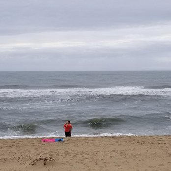 Cape Hatteras Motel - A cloudy day doesn't stop beach goers. - Hotels Near Me - Buxton, North Carolina Cape Hatteras Motel - A cloudy day doesn't stop beach goers. - Hotels Near Me - Buxton, North Carolina