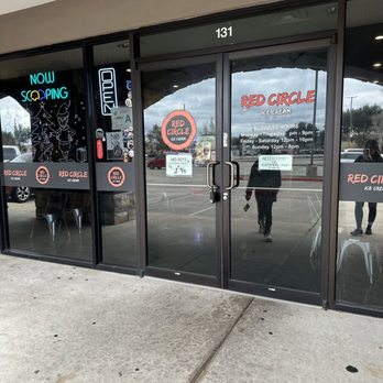 Red Circle Ice Cream - Pearland - Desserts Near Me - Pearland, Texas