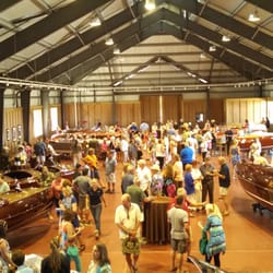 Boatique Winery - A great place to catch a beautiful wooden boat, enjoy some wines with your friends and marvel at the view inside & out.