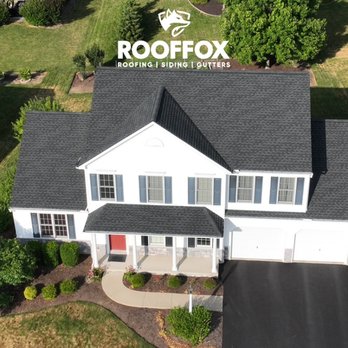 Rooffox Roofing - GAF UHDZ Charcoal shingles make this home beautiful! - Gutter Services Near Me - Birdsboro, Pennsylvania Rooffox Roofing - GAF UHDZ Charcoal shingles make this home beautiful! - Gutter Services Near Me - Birdsboro, Pennsylvania