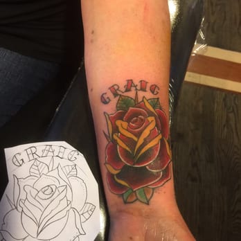 Faith Tattoo Gallery - Rose cover up - Tattoo Near Me - Golden, Colorado Faith Tattoo Gallery - Rose cover up - Tattoo Near Me - Golden, Colorado