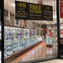 Eye World Optical - Shutters down with no note 2 hours before advertised closing time. Disgrace for the amount payed for glasses here.