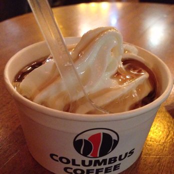 Columbus Coffee - Lody waniliowe z płynnym karmelem (3 zł) - Cafes Near Me - Szczecin, ZP Columbus Coffee - Lody waniliowe z płynnym karmelem (3 zł) - Cafes Near Me - Szczecin, ZP