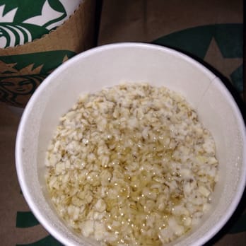 Starbucks - "Oatmeal with Honey" @ Starbucks - 1/26/16 - Coffee & Tea Near Me - St. George, Utah Starbucks - "Oatmeal with Honey" @ Starbucks - 1/26/16 - Coffee & Tea Near Me - St. George, Utah