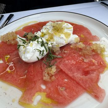 RIVO Spreeterrassen - Thin watermelon and special cheese - Restaurants Near Me - Berlin, BE