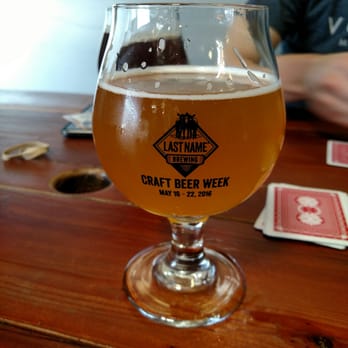 Last Name Brewing - Blond, James blond. - Breweries Near Me - Upland, California