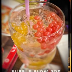 East Side Mario's - Kids drinks are delicious and reasonably priced.