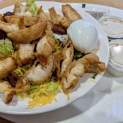 Peper's 49er Restaurant - Grilled chicken salad  with yummy  blue cheese dressing