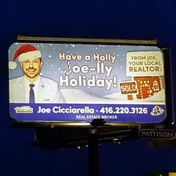Joe Cicciarella - Real Estate Homeward - Have a Holly Joe-lly Holiday and Season's Greetings from "Your local REALTOR® Joe Cicciarella".