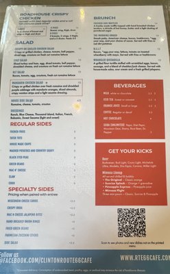 Menu photo 3 Route 66 Cafe At The Market Clinton, OK