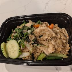 Gatiem Thai Cuisine - Basil Fried Rice with Chicken