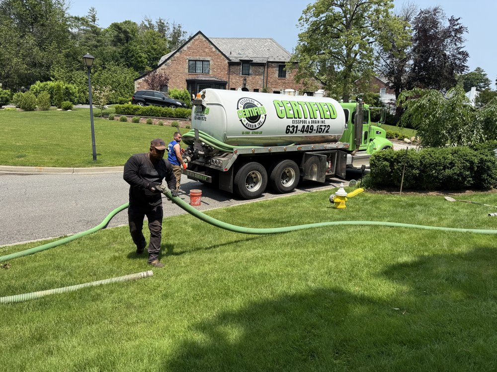 Slide of Certified Cesspool Service Suffolk County | Cesspool Pumping