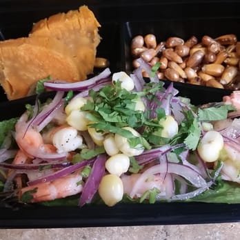 El Huarique - I honestly thought I wouldn't get that much seafood but mine had 10 shrimp in it. - Peruvian Near Me - Venice, California El Huarique - I honestly thought I wouldn't get that much seafood but mine had 10 shrimp in it. - Peruvian Near Me - Venice, California