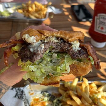 Krazy Kooters - The Bacon Bleu. OMG. Order this!!! - Burgers Near Me - San Clemente, California Krazy Kooters - The Bacon Bleu. OMG. Order this!!! - Burgers Near Me - San Clemente, California