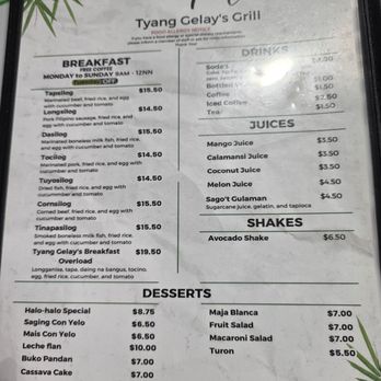 Tyang Gelay’s Grill - Filipino Near Me - Woodside, New York Tyang Gelay’s Grill - Filipino Near Me - Woodside, New York
