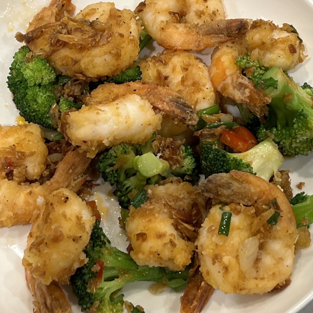 Sichuan House - Fried Salt and Pepper Shrimps - Szechuan Near Me - Johns Creek, Georgia