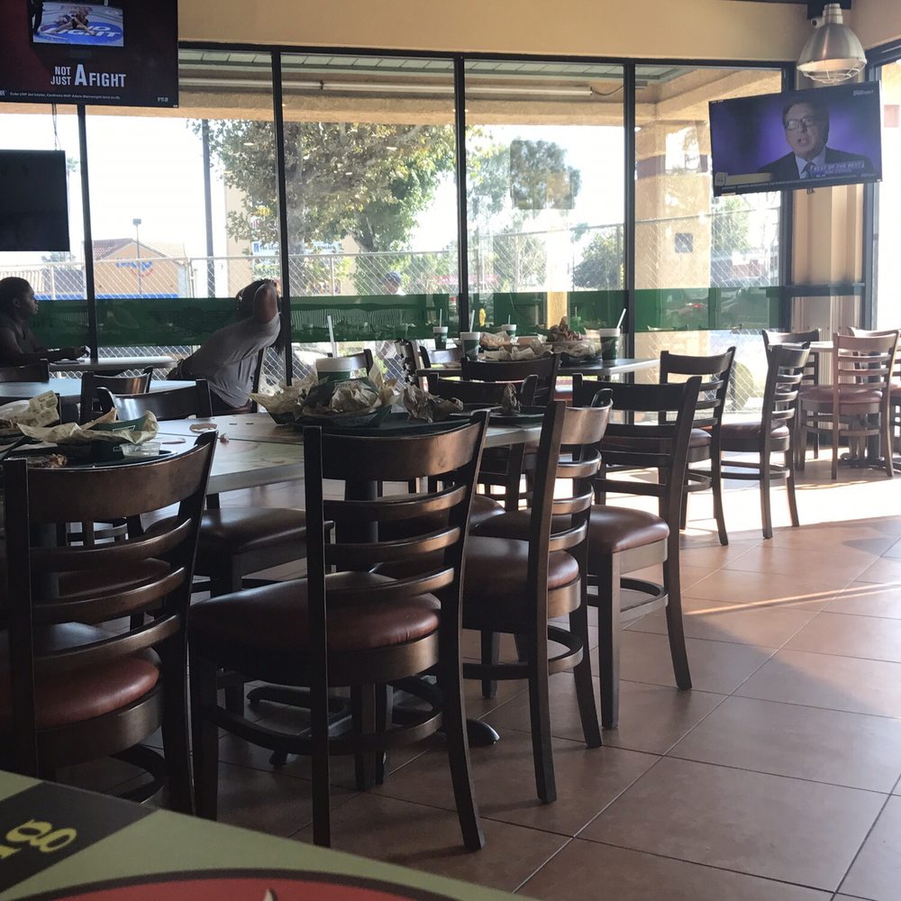 Wingstop - As you can see there was almost no customers and this is how filthy their dining room was. - Chicken Wings Near Me - Fontana, California