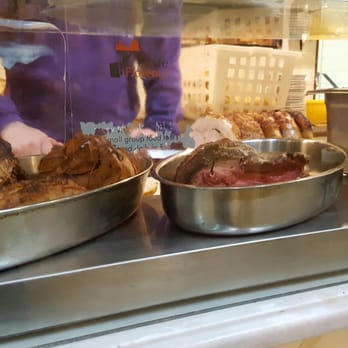 Da Nerbone - Roast beef sandwich, I ordered for breakfast.  I can taste it already! - Tuscan Near Me - Florence, FI