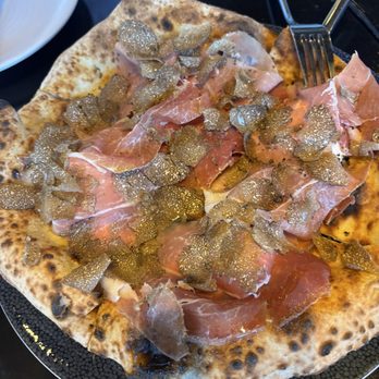 Bello by Sandro Nardone - Black truffle pizza - Italian Near Me - Newport Beach, California Bello by Sandro Nardone - Black truffle pizza - Italian Near Me - Newport Beach, California