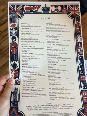Menu photo 2 Gruel Britannia Fairfield, CT