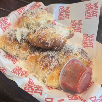What Up Dough Pizza - Garlic knots - Pizza Near Me - Burbank, California What Up Dough Pizza - Garlic knots - Pizza Near Me - Burbank, California