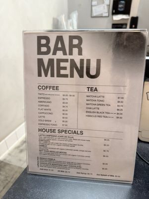 Menu photo 4 Distrito Coffee San Pedro, CA