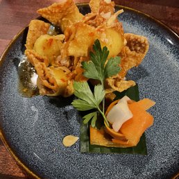 Quail Egg Wontons