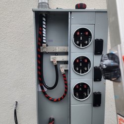 Conversion Electric - 3 gang meter 400 amp main panel