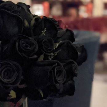 Run For The Roses - a bouquet of black roses - Cocktail Bars Near Me - Denver, Colorado