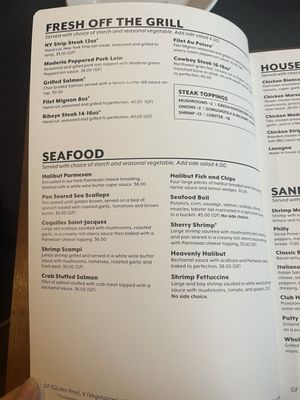 Menu photo 2 The Grill Steak & Seafood The Dalles, OR Menu photo 2 The Grill Steak & Seafood The Dalles, OR