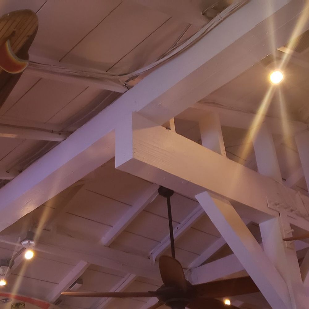 FishBar - Surfboards on the ceiling - Seafood Near Me - Manhattan Beach, California