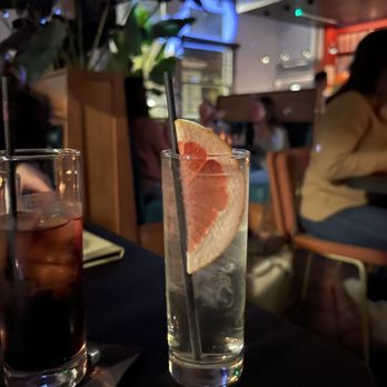 The Overland - LONG DRINK- GIN, DRY CURACAO, GRAPEFRUIT, LIME, SELTZER $10 - Cocktail Bars Near Me - Redlands, California The Overland - LONG DRINK- GIN, DRY CURACAO, GRAPEFRUIT, LIME, SELTZER $10 - Cocktail Bars Near Me - Redlands, California