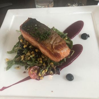 El Dorado Kitchen - Pan roasted salmon - New American Near Me - Sonoma, California