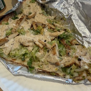 Roma Pizza - Chicken caesar salad pizza - Pizza Near Me - New York, New York Roma Pizza - Chicken caesar salad pizza - Pizza Near Me - New York, New York