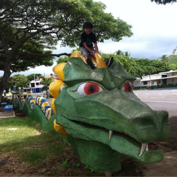 Aikahi Elementary School Playground - The sea monster - Playgrounds Near Me - Kailua, Hawaii